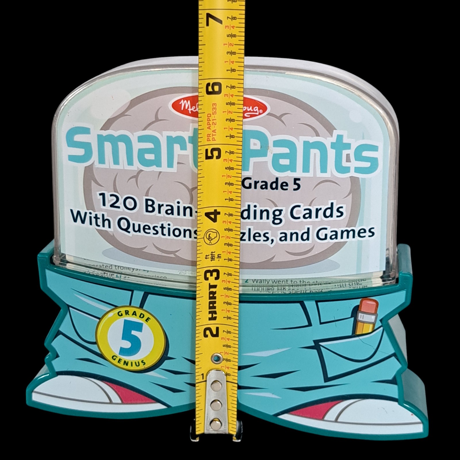 Melissa and Doug Smarty Pants Grade 5, 120 Brain Building Cards, Homeschooling