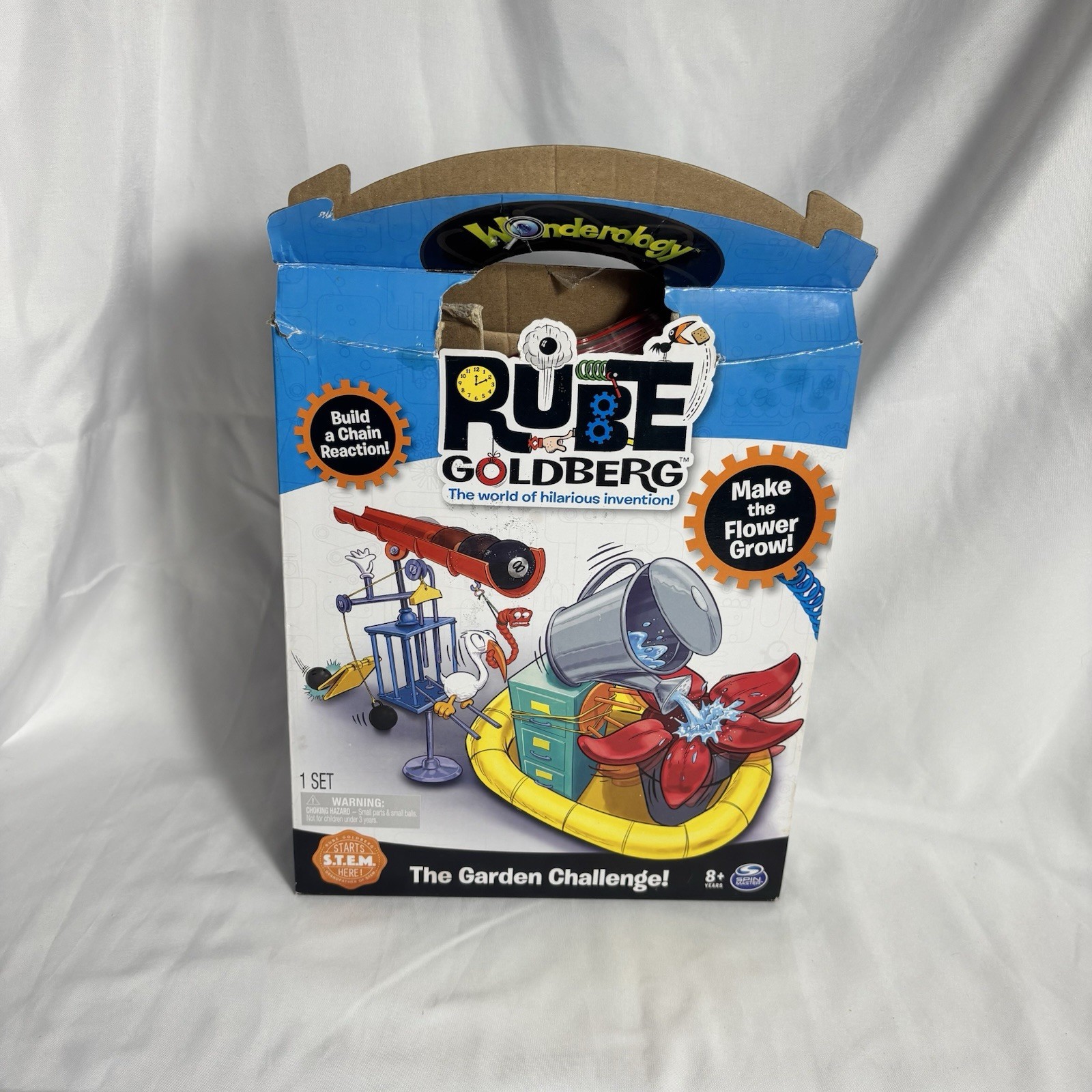 Rube Goldberg The Garden Challenge Kit By Wonderology Game Stem Spin Master READ