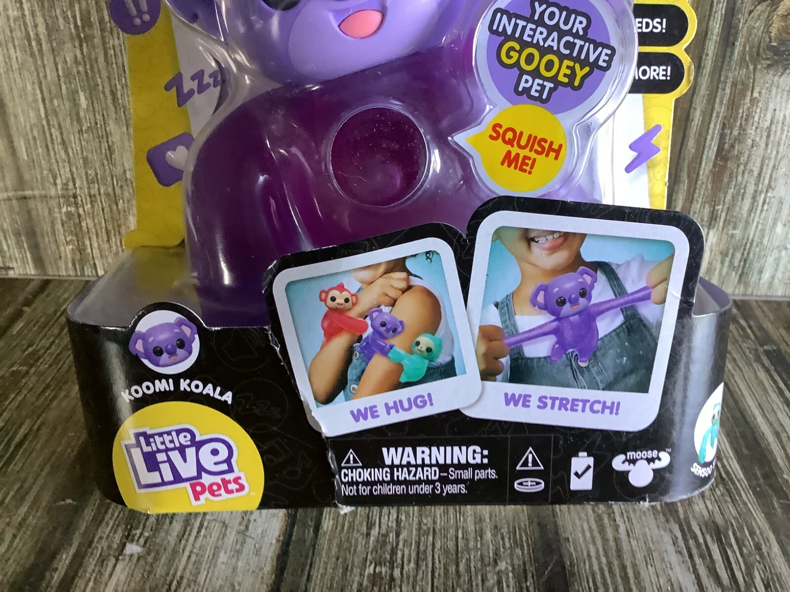 ZOOGOOZ HUG n HANG PURPLE KOALA – KOOMI KOALA SEALED NEW