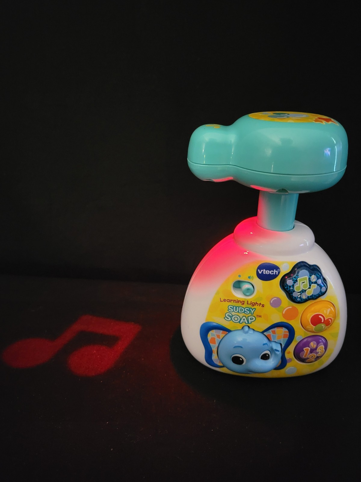 VTech Learning Lights Sudsy Soap Interactive Musical Toy Soap Dispenser VIDEO!
