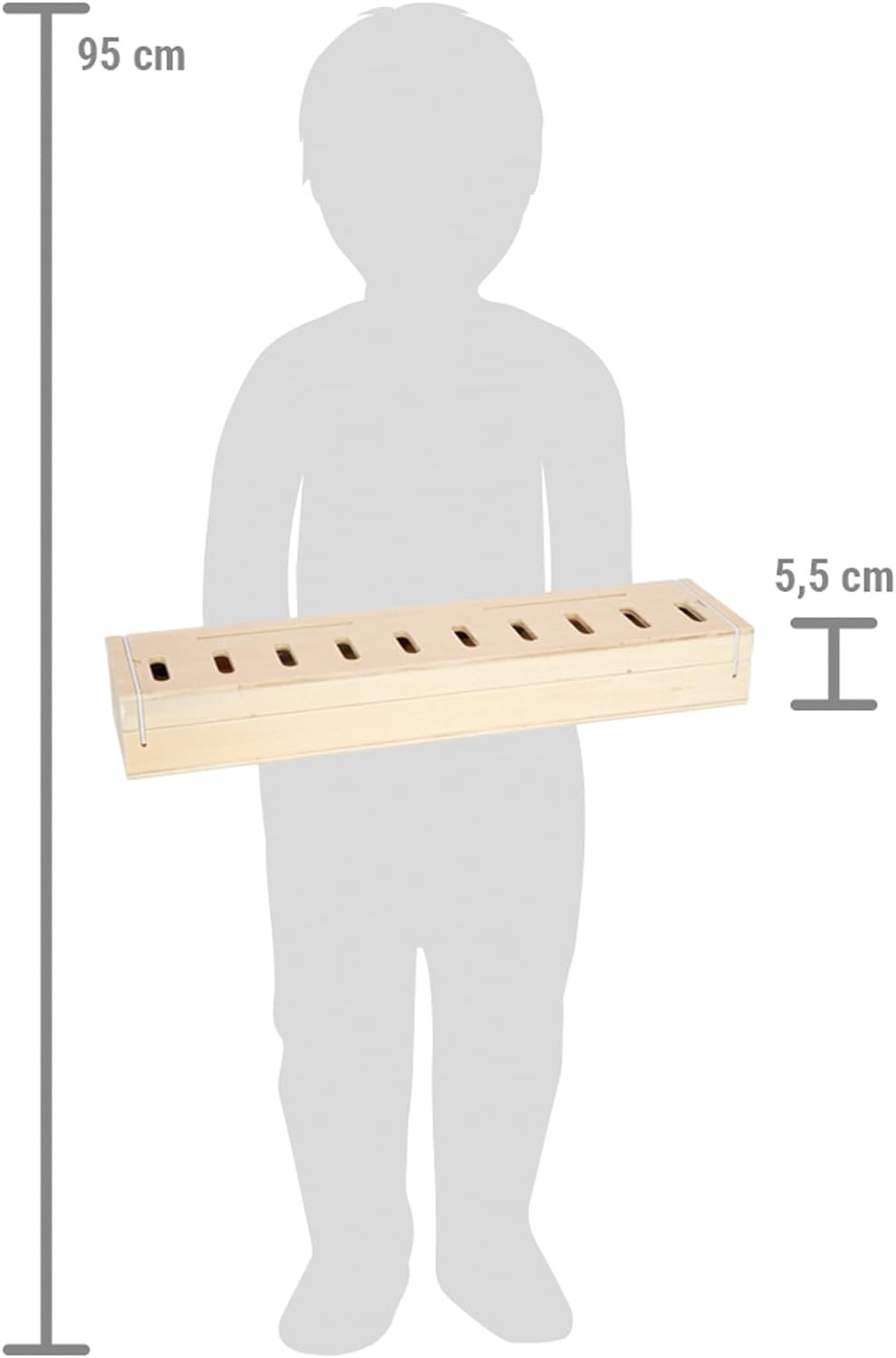 small foot Box, Wood, 60 Pictures for Sorting & discovering, for Kids Aged 3+ Ye