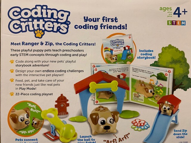 Learning Resources, Coding Critters Preschool Interactive Educational STEM Toy