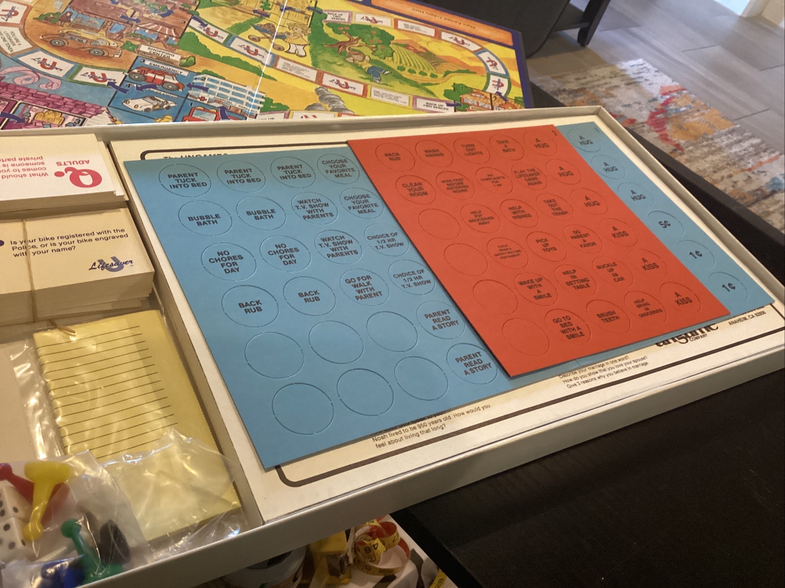 1985 Ungame Lifesaver Game. Parents teach your child safety. Brand New