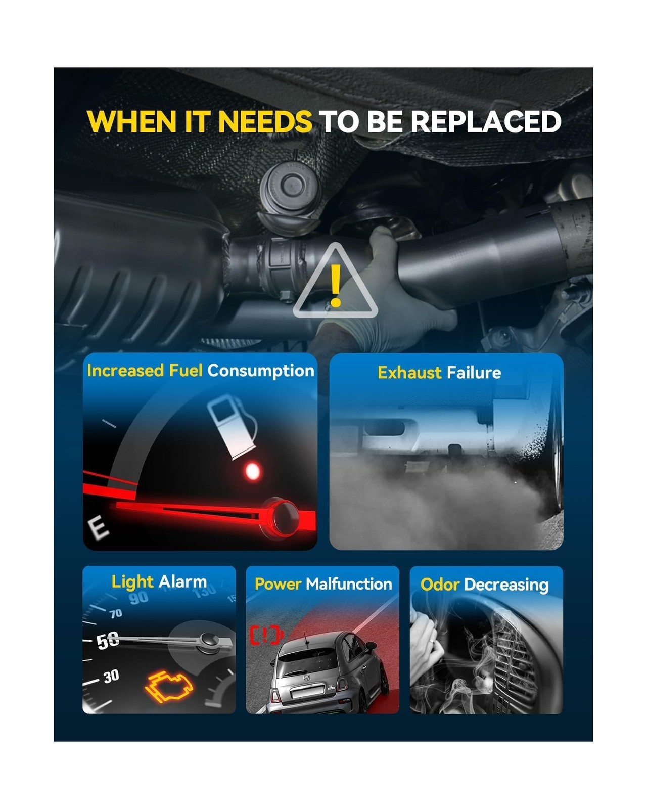 PHILTOP Left and Right Catalytic Converter Replacement For 2013-2019 Explorer…