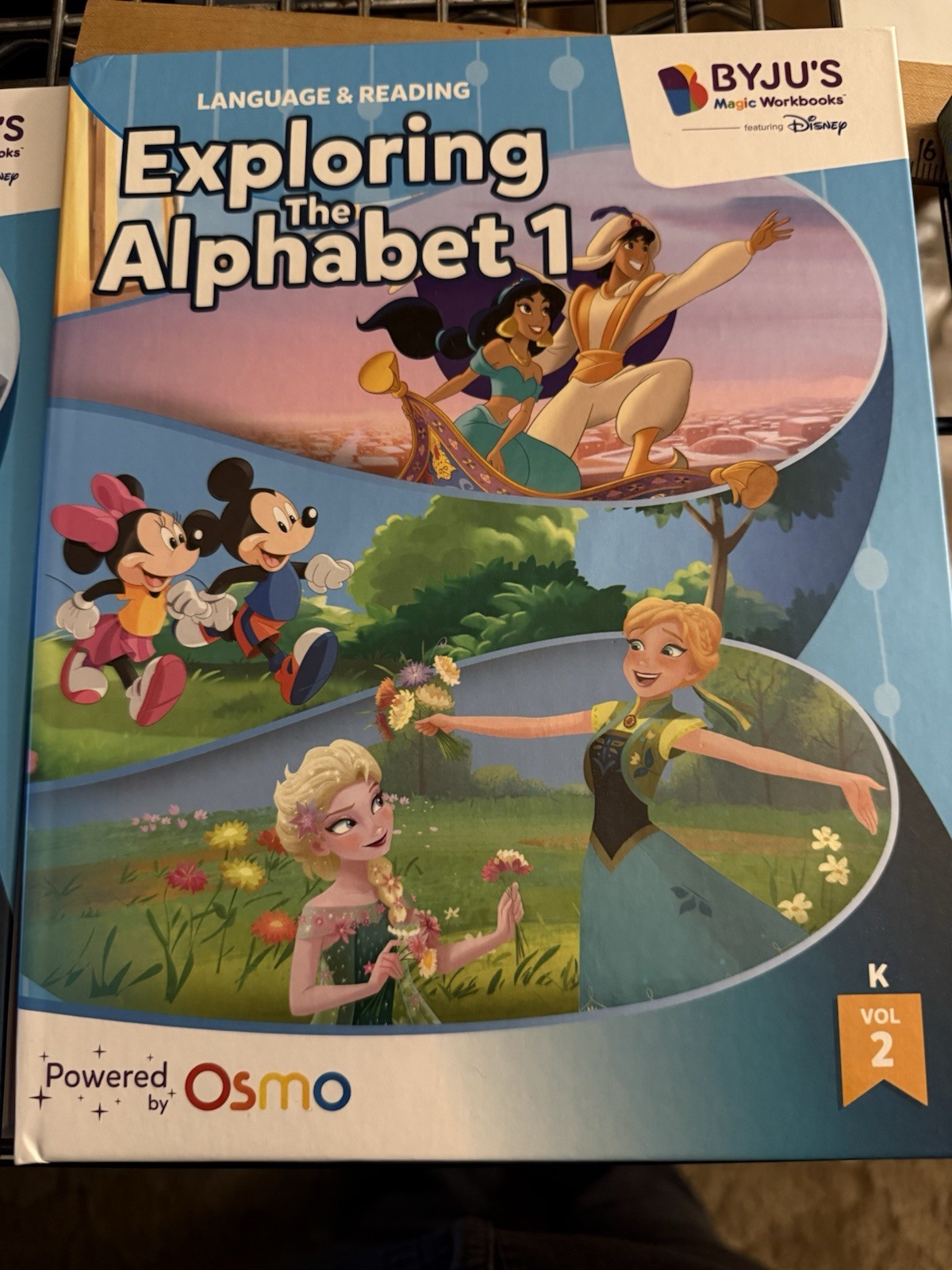 K3 Premium Kit Collection-10 Byju’s Magic Workbooks ft Disney iPad/phone Not Inc