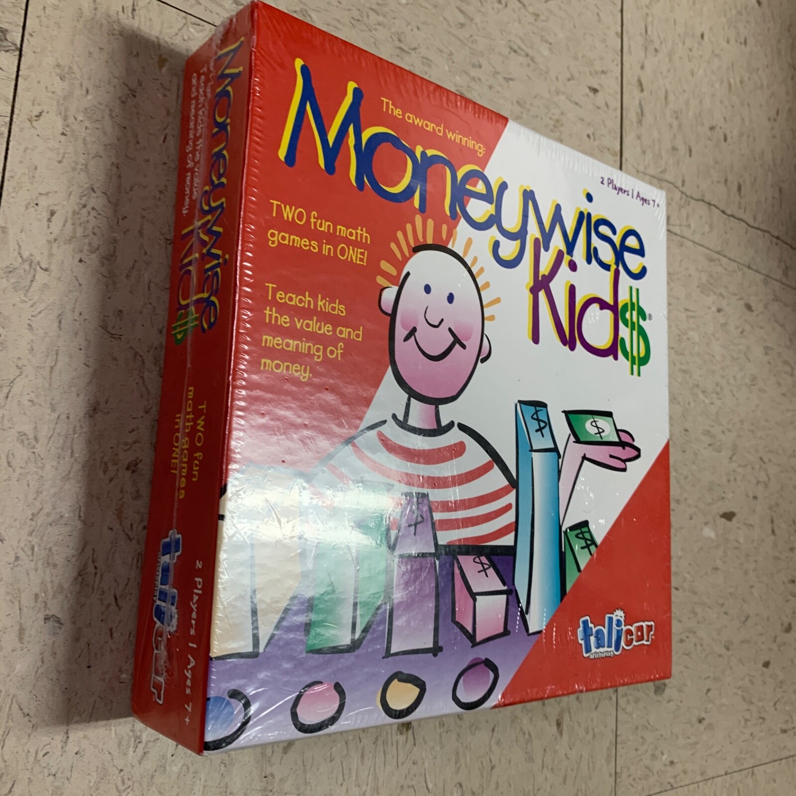 ARISTOPLAY Moneywise Kids Math Game Homeschool Ages 7 and up, 2 players Talicar