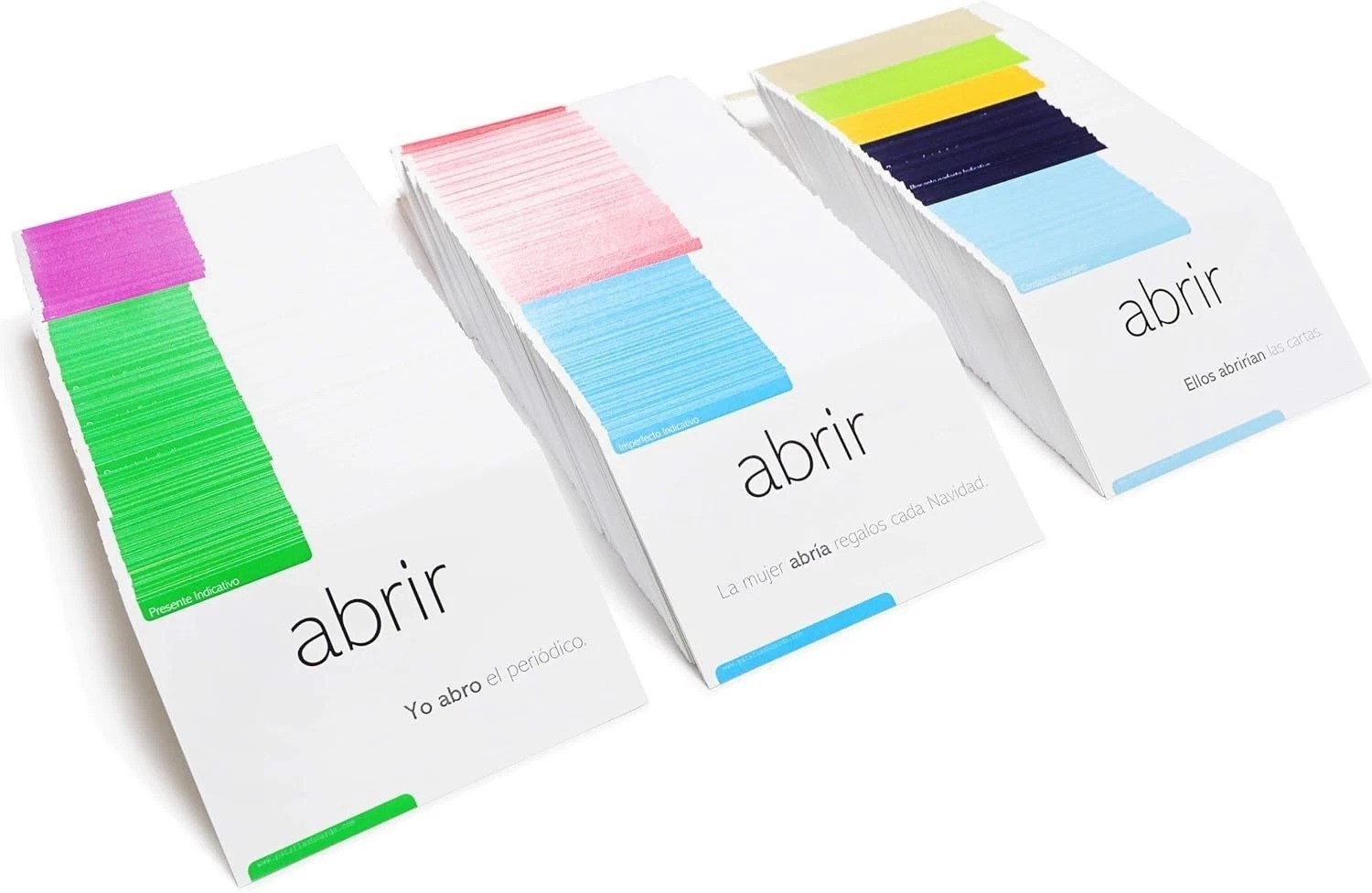 Enhance Your Spanish with 800 Conjugation Cards: 200 Key Verbs in 9 Tenses