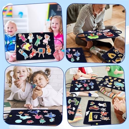12-Piece Felt Board Story Set – Animal Figures for Preschool & Kindergarten Stor