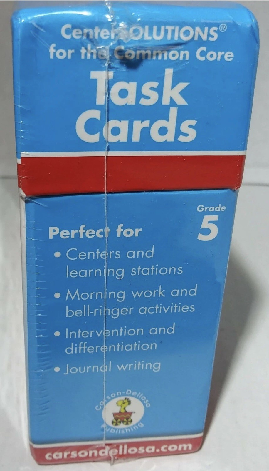 CarsonDellosa Task Cards Learning Cards Grade 5