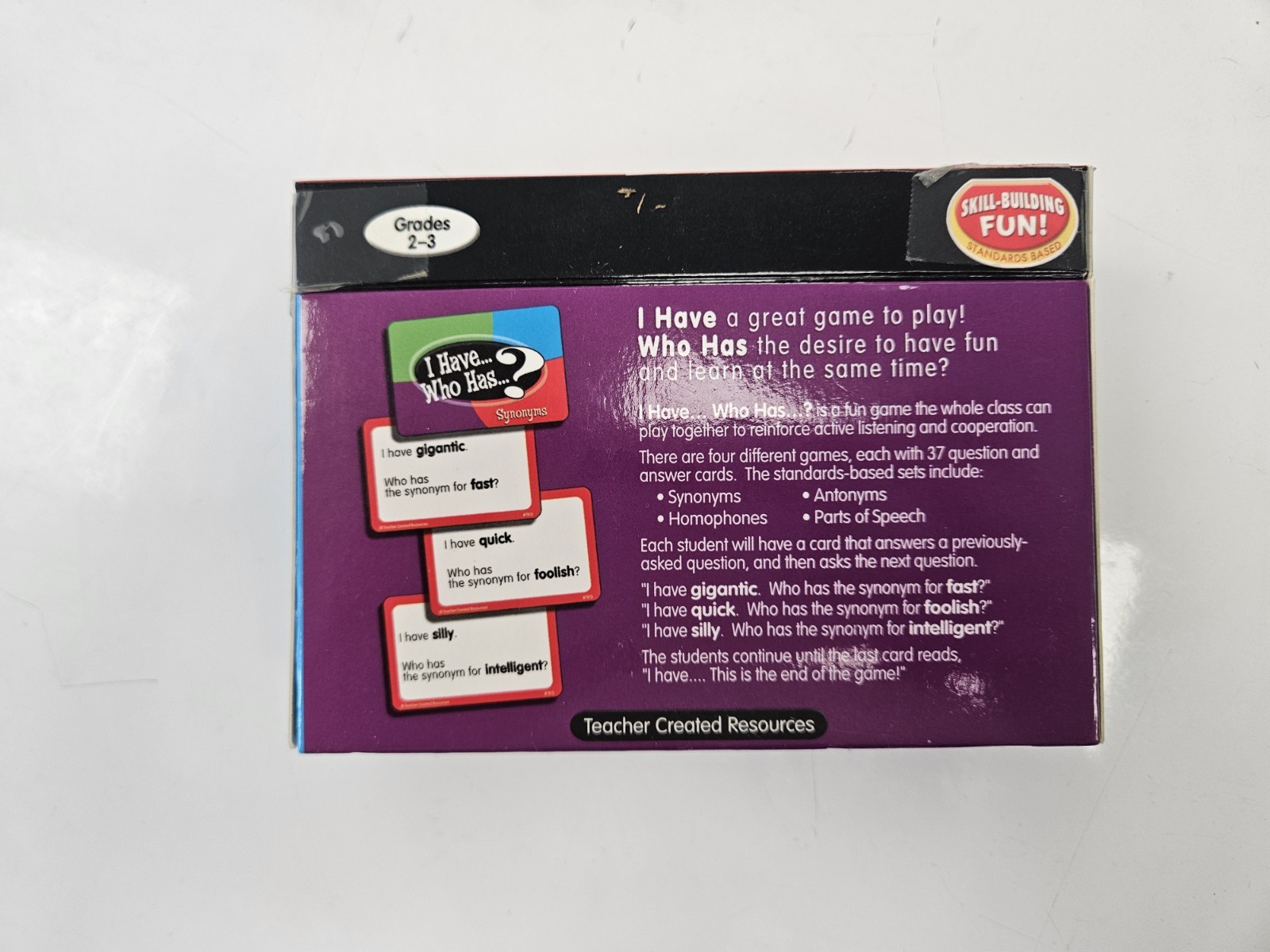 I Have… Who Has…? Language Arts, Grades 2-3