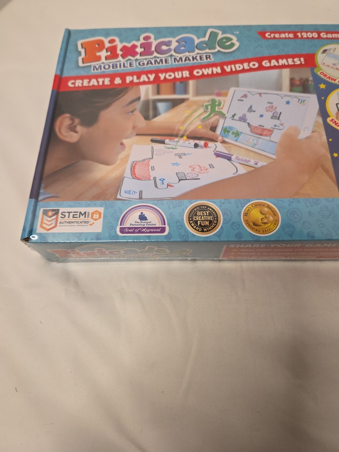 Pixicade Plus Mobile Game Maker Create Play 1200 Video Games STEM Brand New