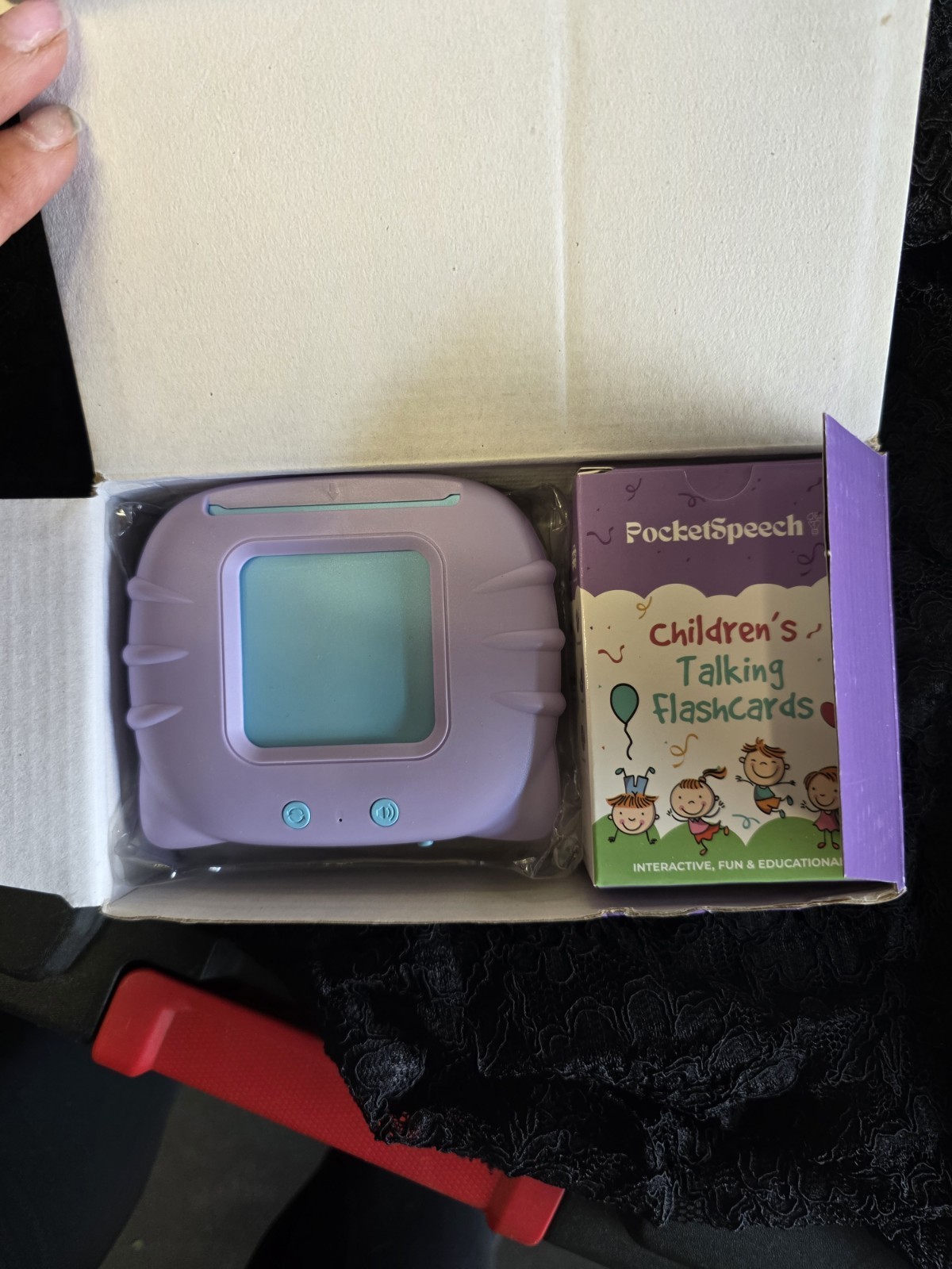 Pocket Speech for Toddlers, Talking Flash Cards for Toddlers 224 Words Blue