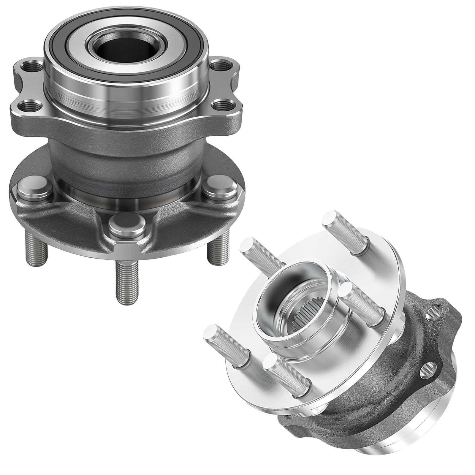 512518 2PC Rear Wheel Hub and Bearing Assembly for 2014-2018 Subaru Forester …