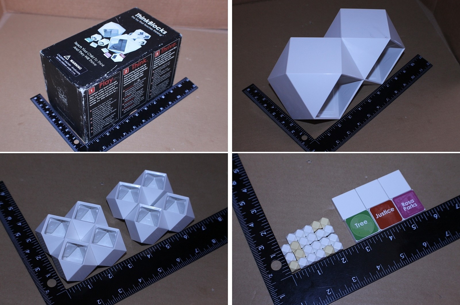 USED / LOOSE / THINKBLOCKS EDUCATIONAL TOY SET BY THINKWORKS