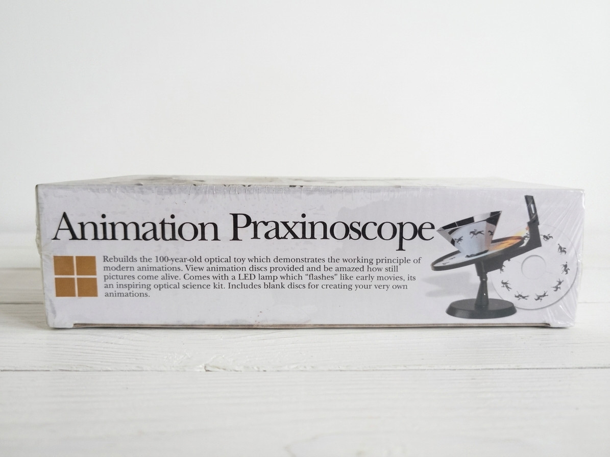 4M KidzLabs Animation Praxinoscope Optical Toy Science Kit – New Sealed Vintage