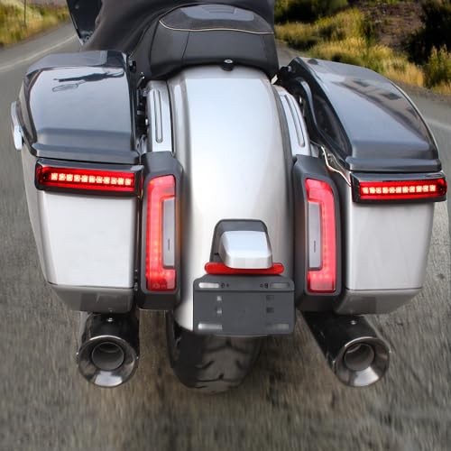 LED Saddlebag Tail Light Compatible With CVO Road Street Glide 2023-2025, Side