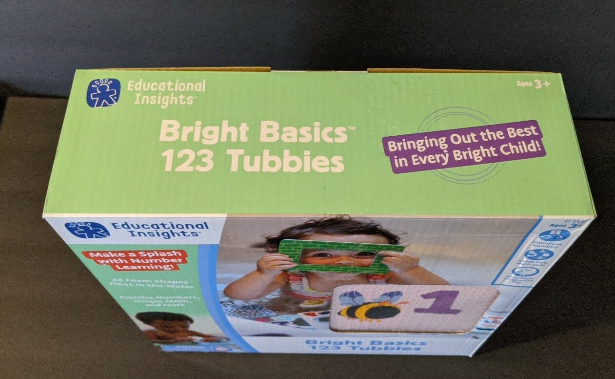 Educational Insights: Bright Basics 123 Tubbies (Ages 3+) “Make A Splash w/#’s.”