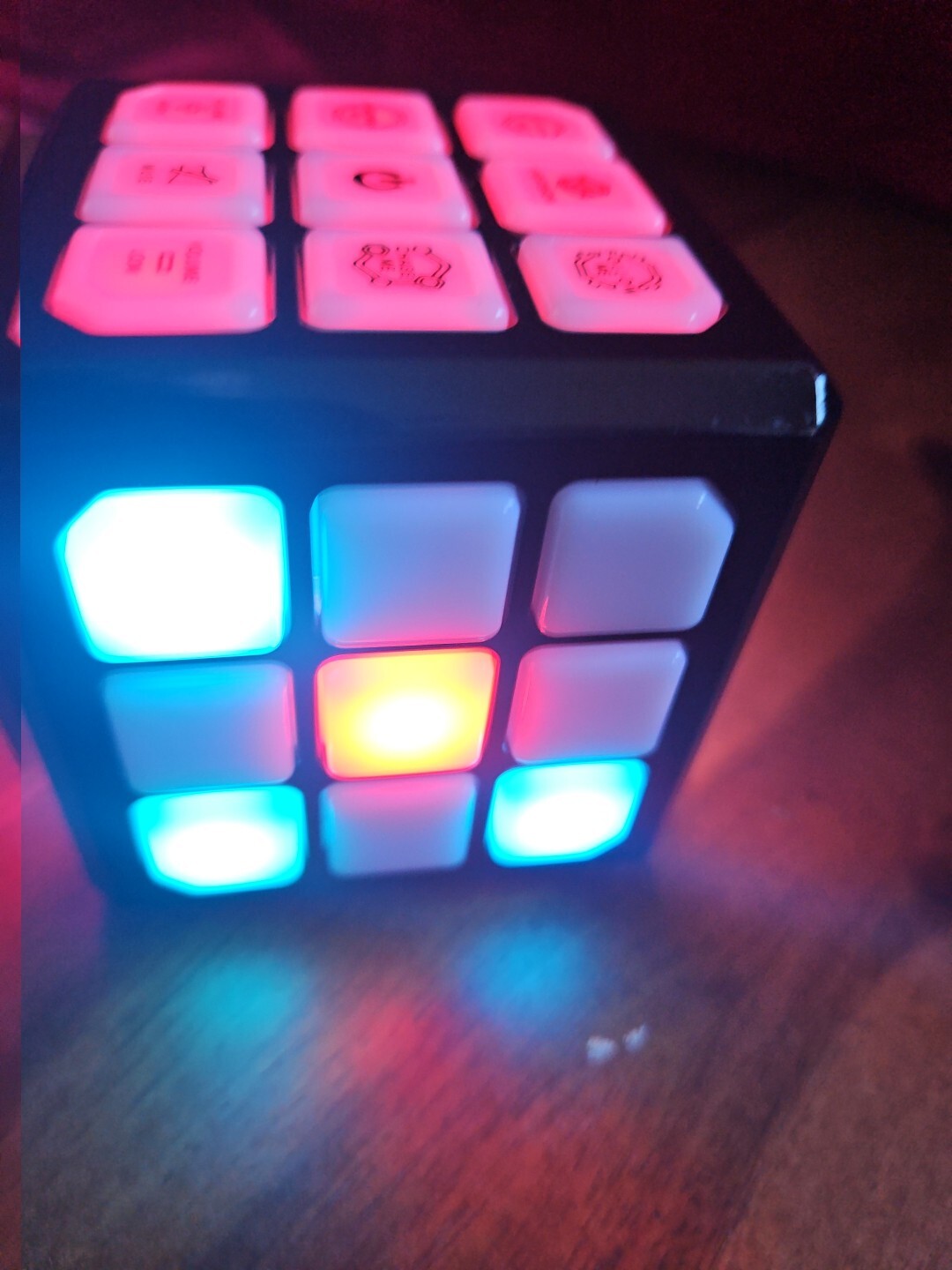Flashing Cube Electronic Memory Brain Game Handheld Stem Kids Toys Multi Color