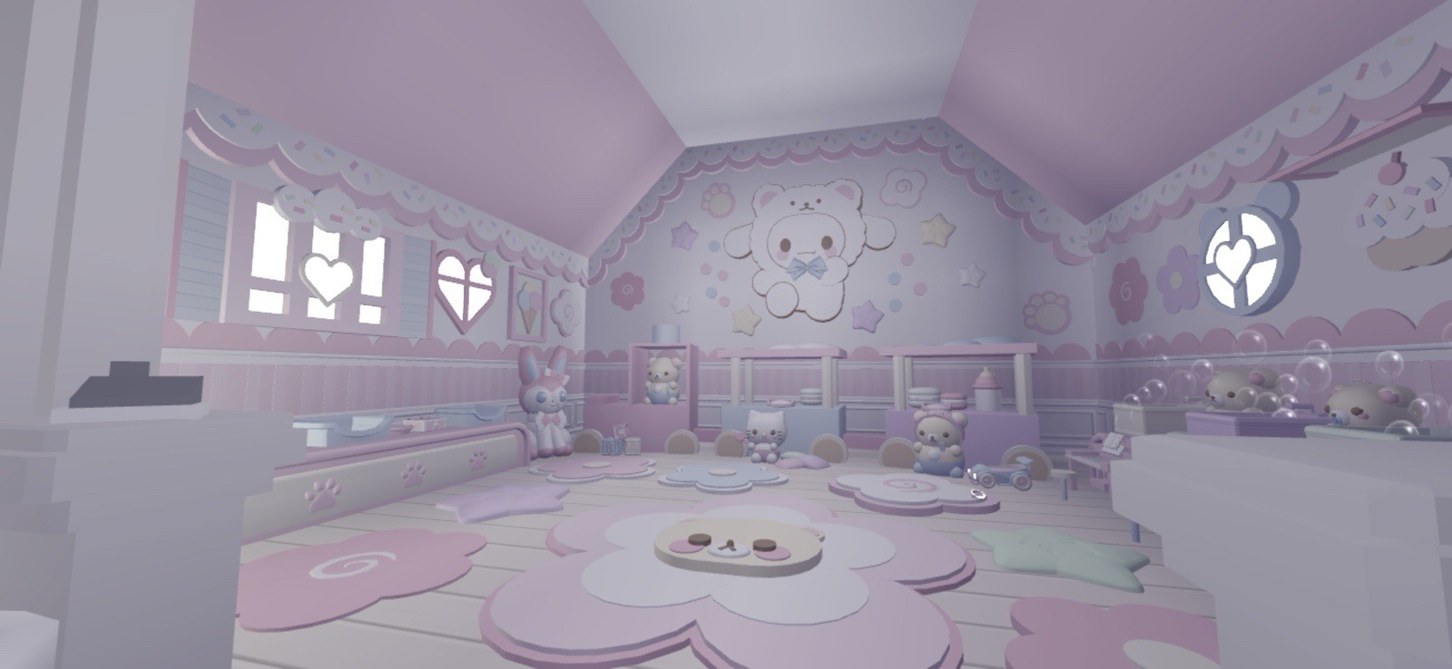 Cutecore Hello Kitty Cinnamoroll Chiikawa❤️Queenslander House ❤️ Adopt Me Home