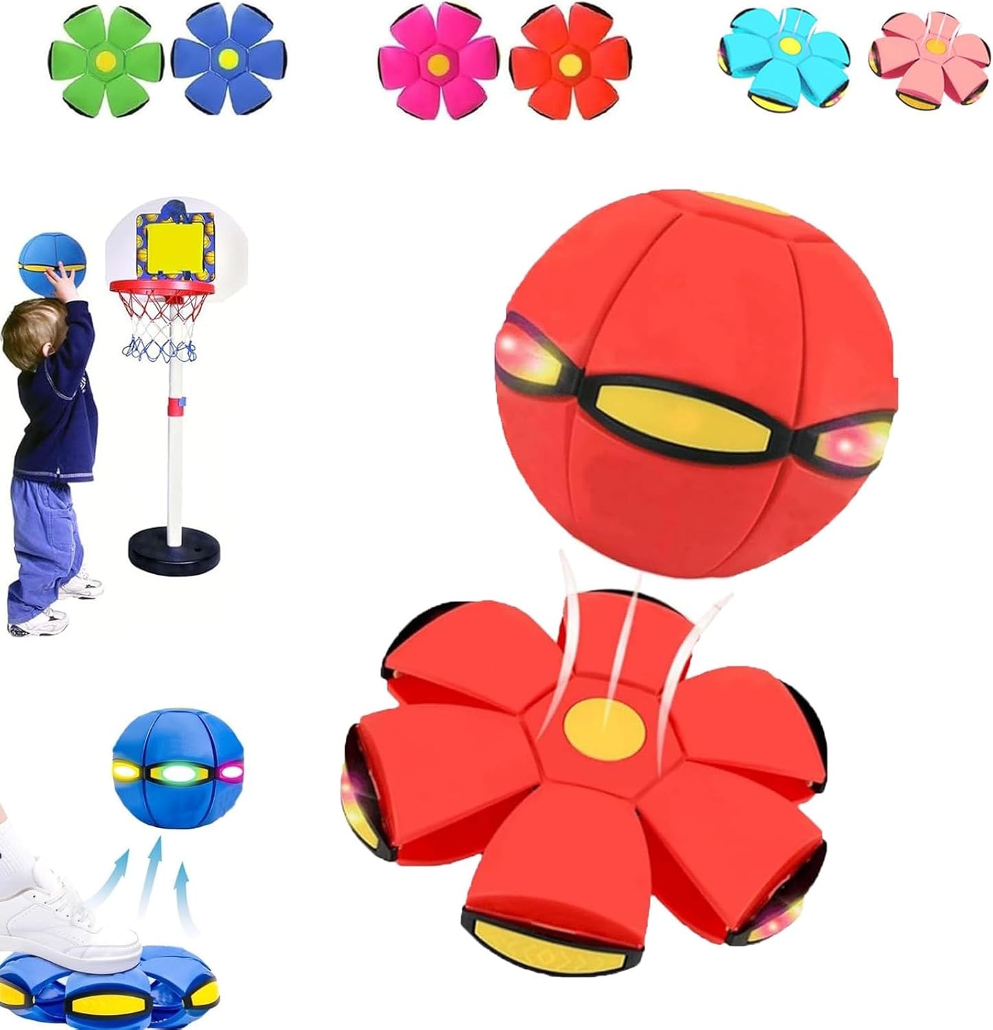 Children’s Bouncing Ball-Magic Meta Ball Flying Saucer-Parent-Child Interaction