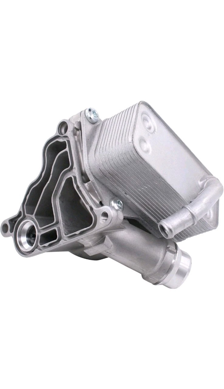 MOTOKU Engine Oil Filter Housing with Oil Cooler and Gasket Assembly for BMW