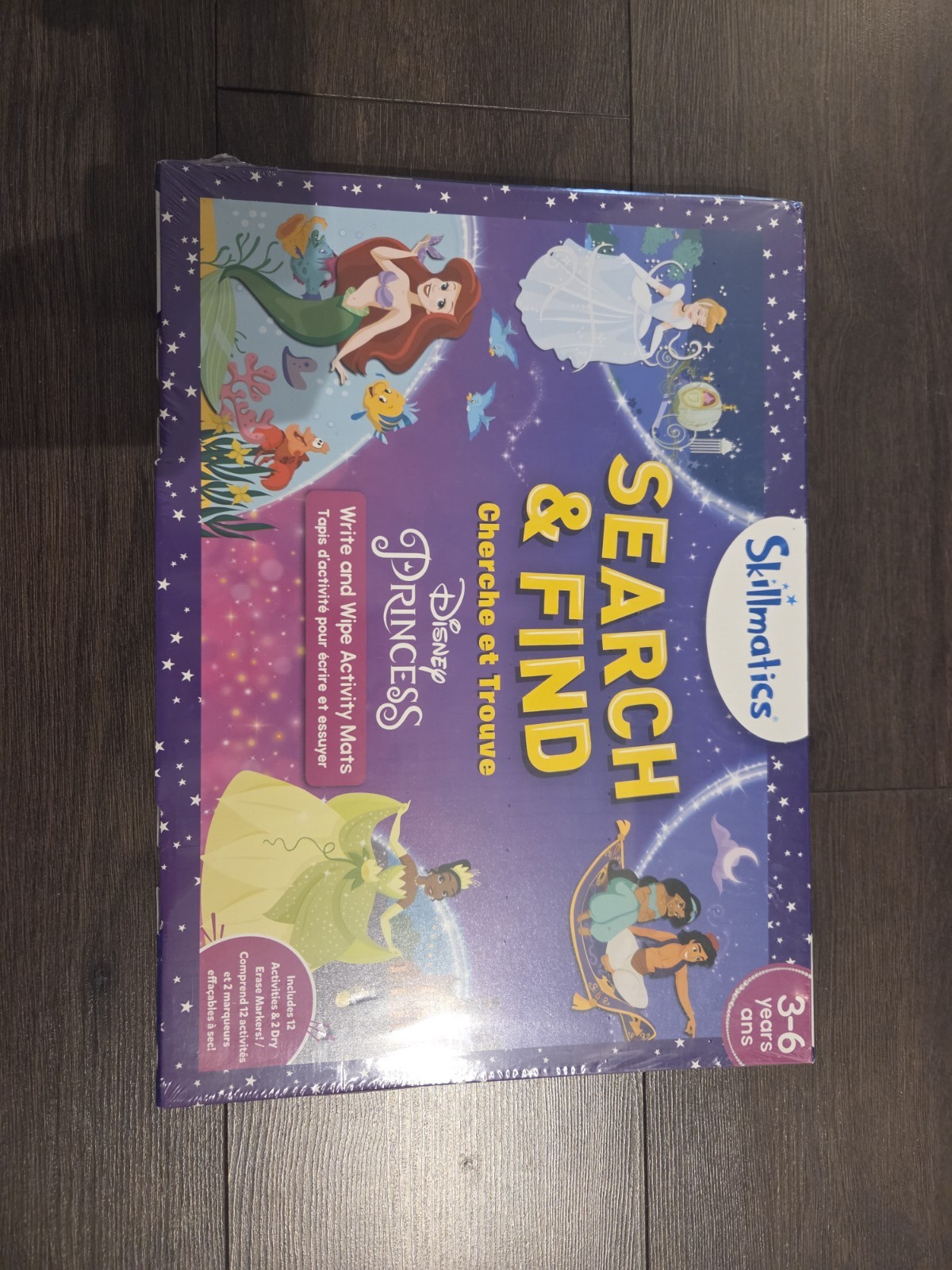 NEW SEALED Skillmatics Preschool Learning Activity Search & Find Disney Princess