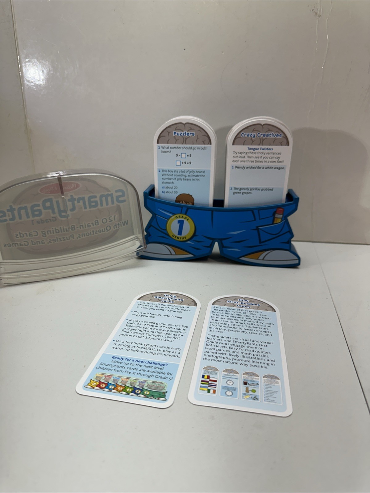 Melissa & Doug – Smarty Pants Game – 1st Grade – 120 Educational Questions