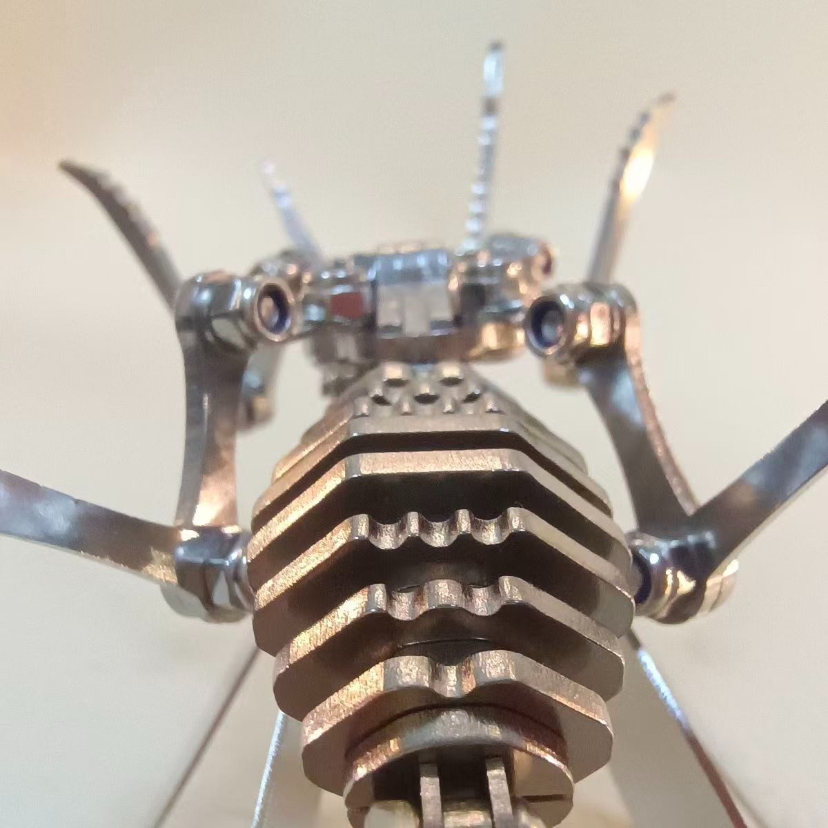 Mantis model screw puzzle 3D model stainless steel assembled finished toy