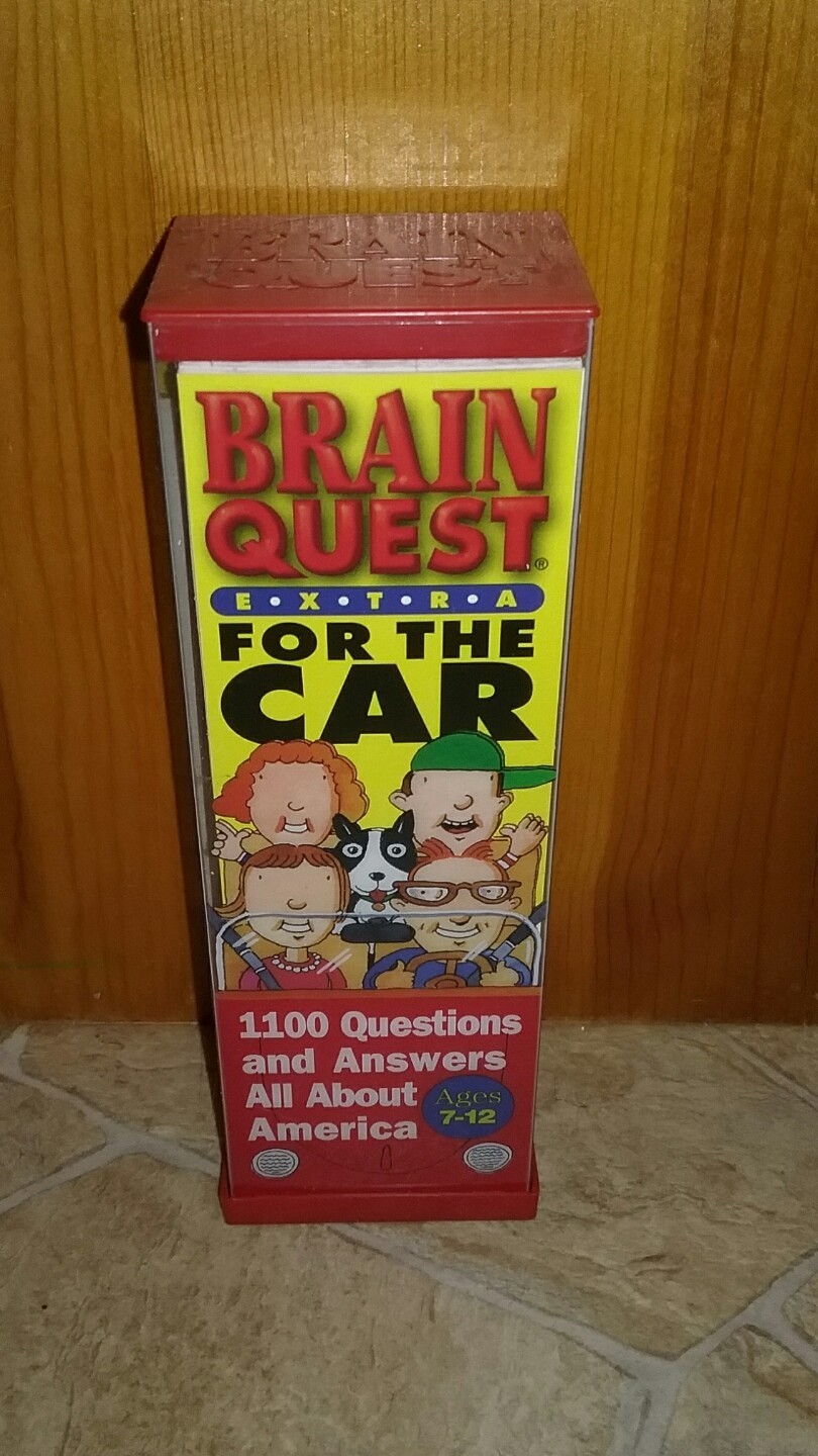 BRAIN QUEST FOR THE CAR ~ DECK 1 & DECK 2 ~ Free shipping ~ $17.77