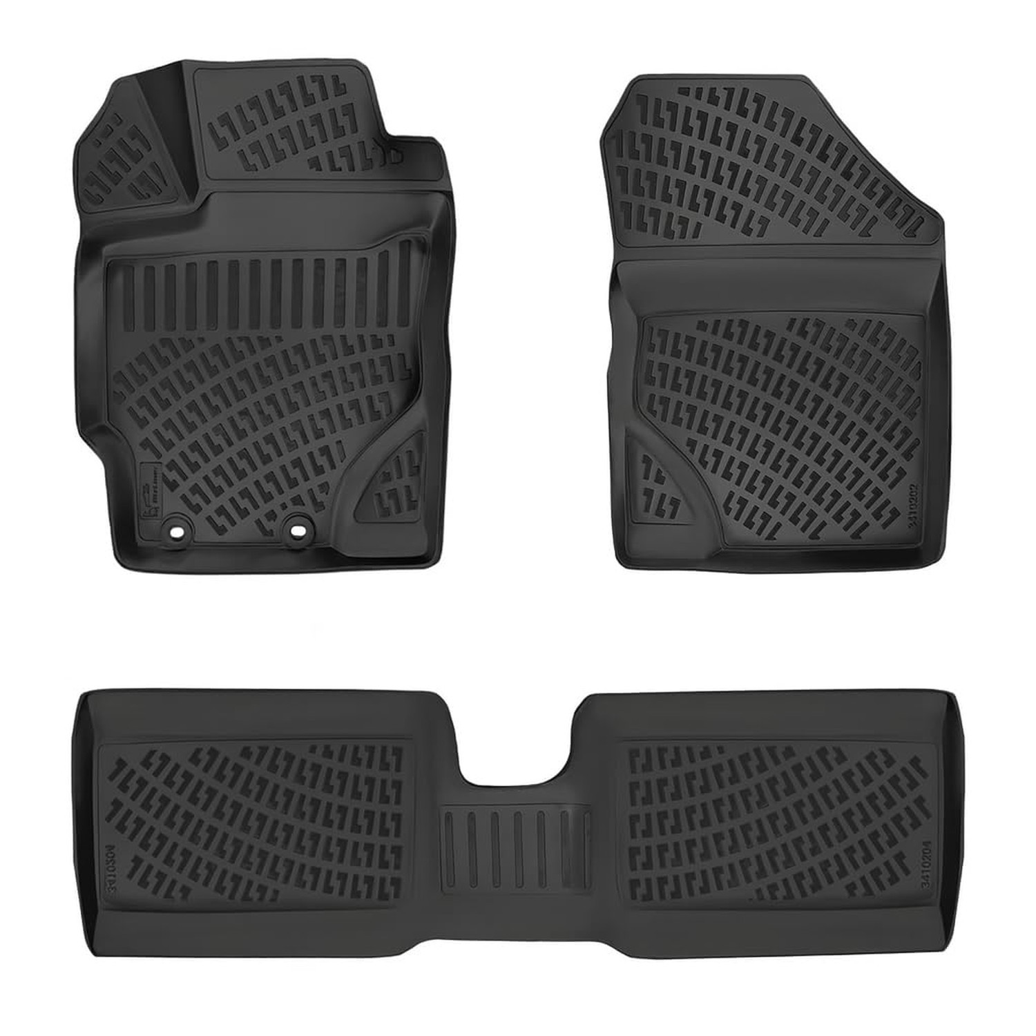 RizLiner Toyota Yaris 2012-2018 (No Yaris iA Models) Custom Fit Floor Mats Ru…
