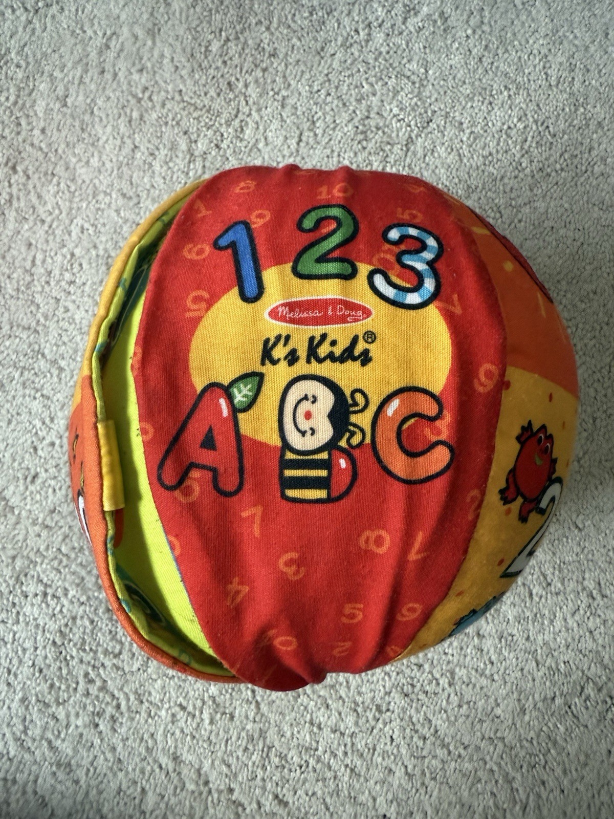 Melissa & Doug Alphabet & Numbers Activity Ball