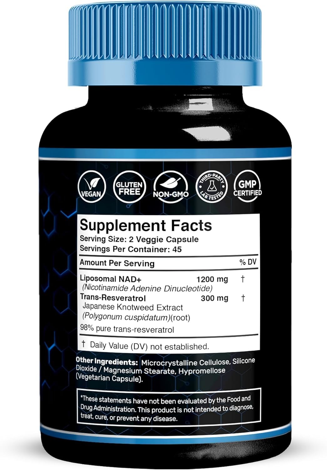 NAD Liposomal Supplement 1500mg