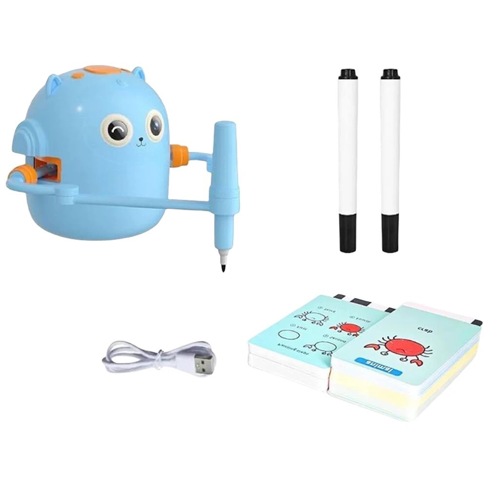 Interactive Educational Drawing Robot Preschool Learning Activities with 100 Car