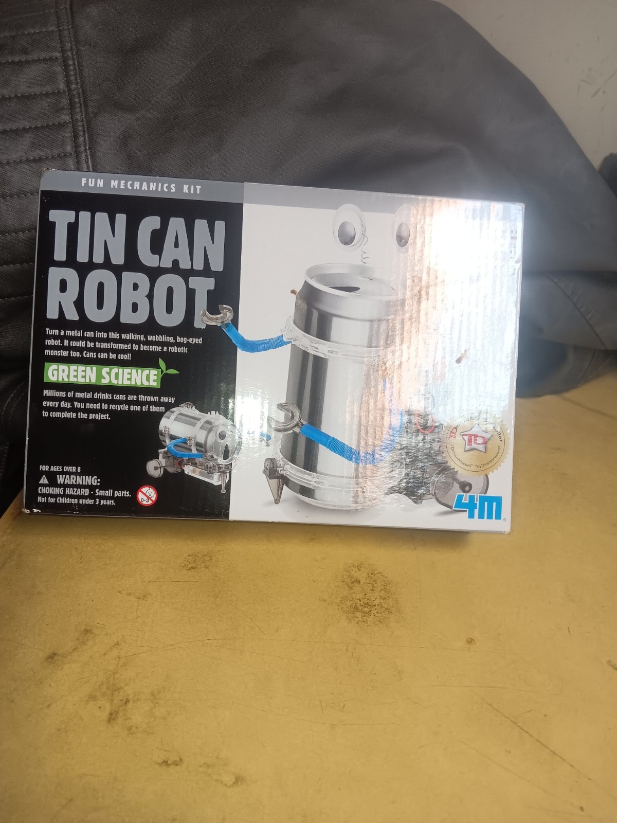 4M Tin Can Robot Fun Mechanics Science Kit, Multicolor, Ages 8+