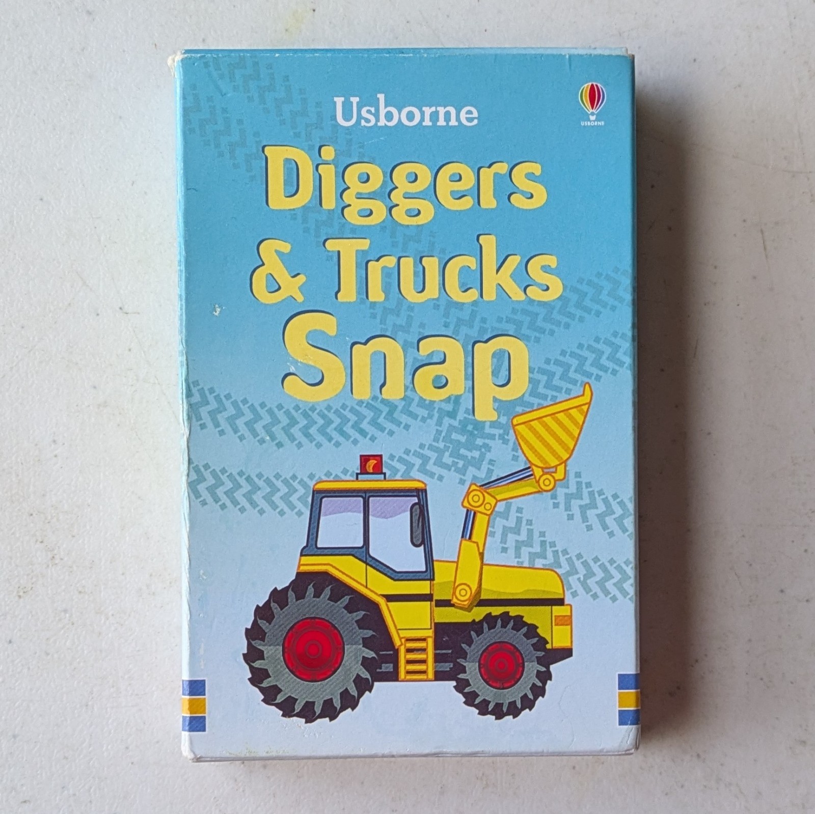 2007 Usborne Trucks and Diggers Snap (Snap Cards) Matching & Reading Skills Game
