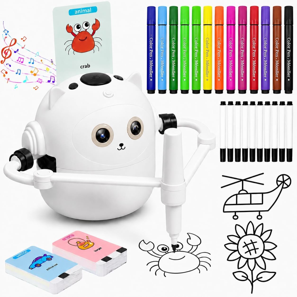 Drawing Robot Kids Drawing Robot Kids 6 7 8 9 10 11 12 Year Old Doodle Bot Toy