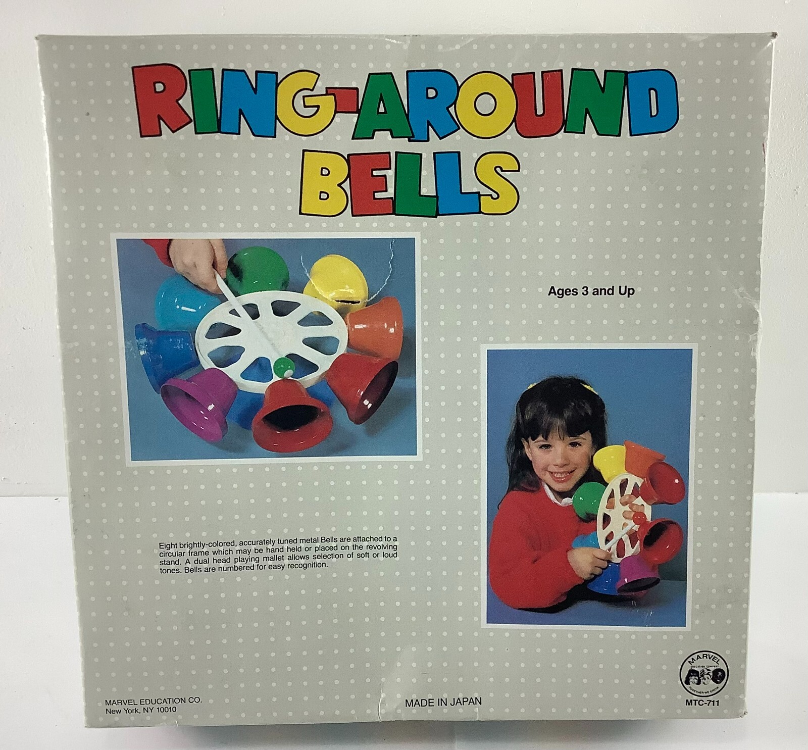 Ring-Around Bells MTC-711 Educational Musical Bells Toy Marvel Education Co.