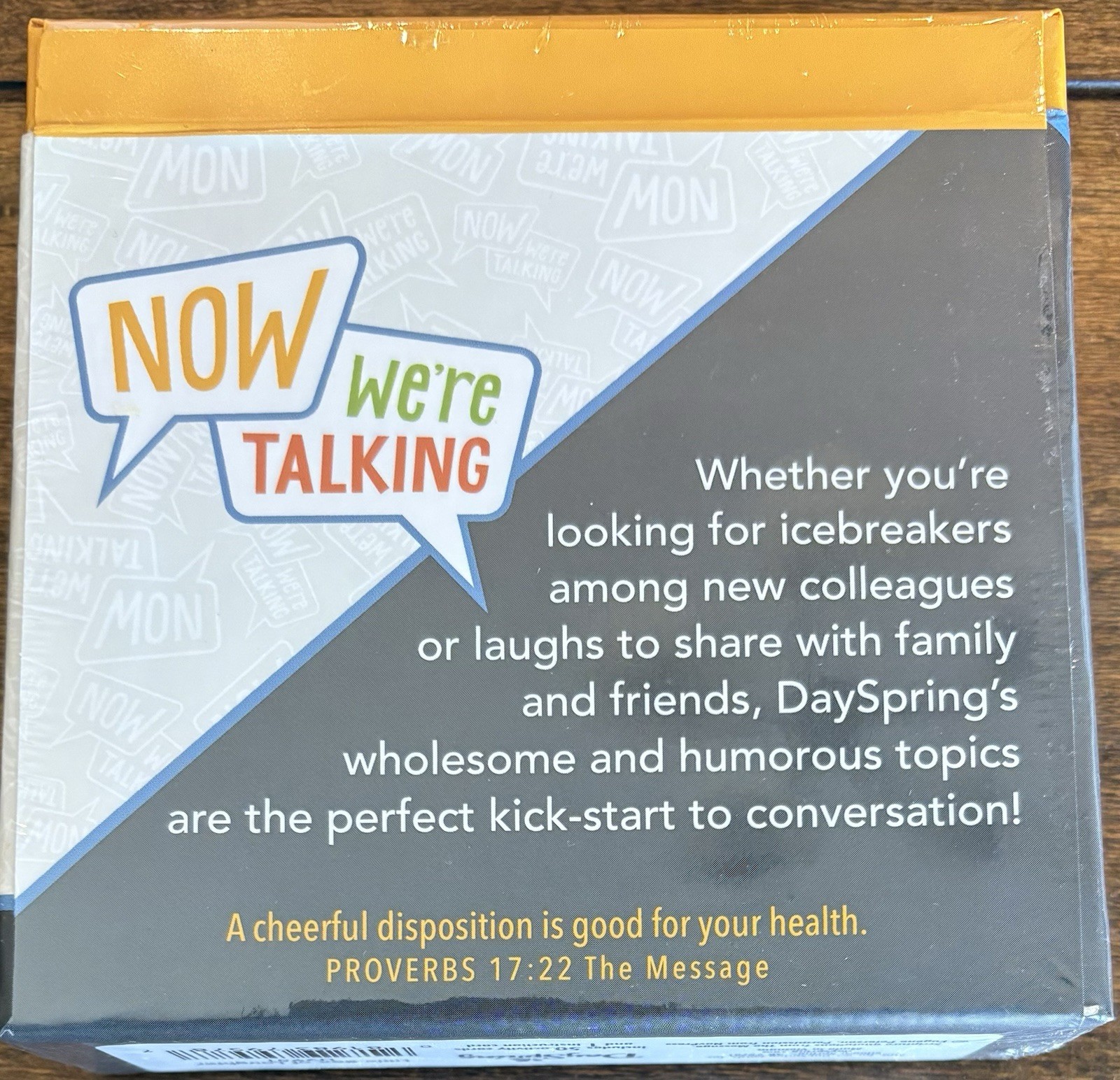 Now We’re Talking Little Box Of Laughter – 50 Wholesome & Humorous Convo Cards