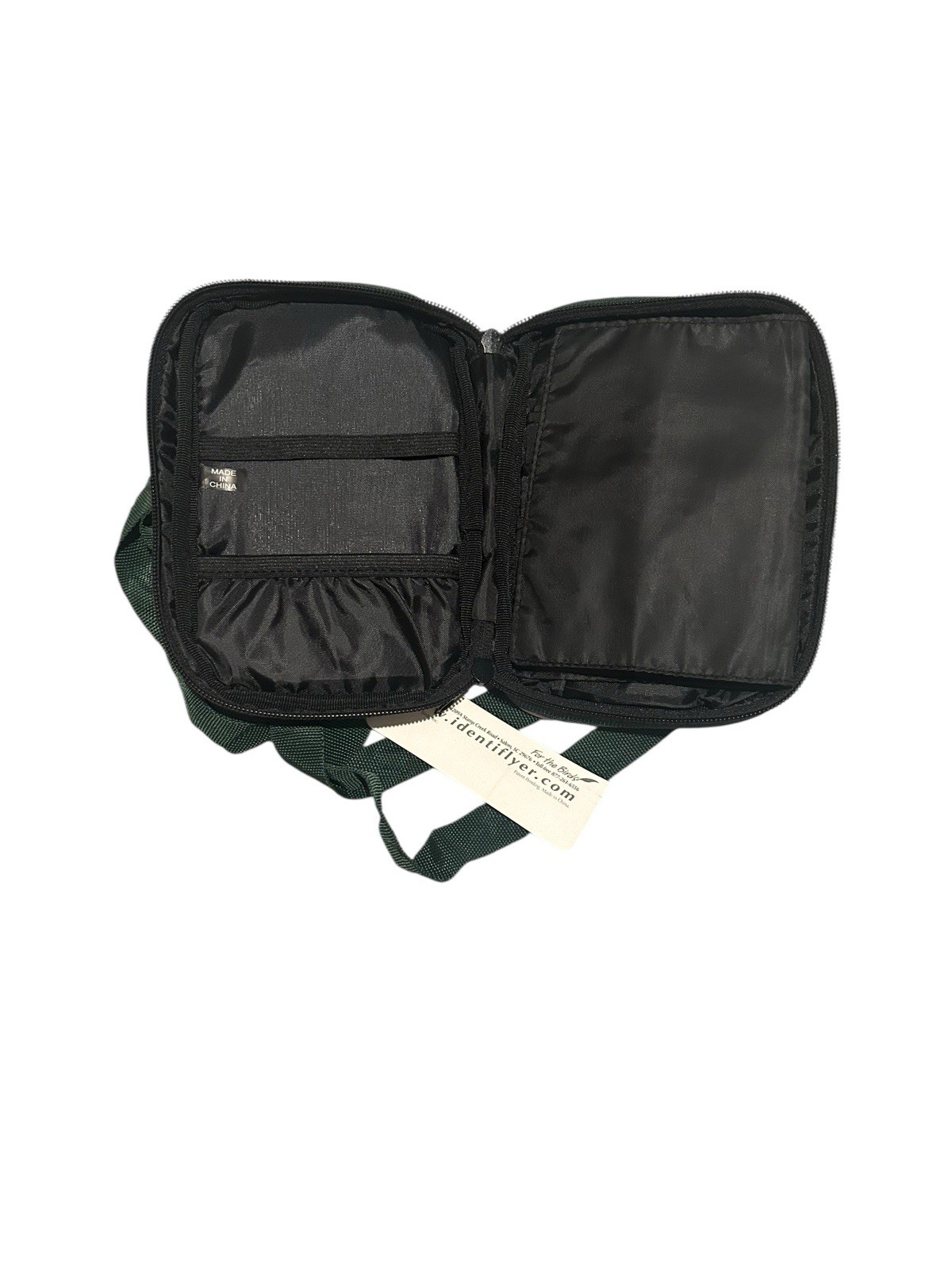 Identifyler Green Zip Travel Case And Three Bird Identifying Cards
