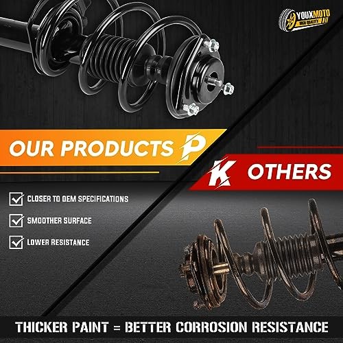 Front Complete Strut Spring Assembly Shock Absorbers Fit for Dodge Caliber
