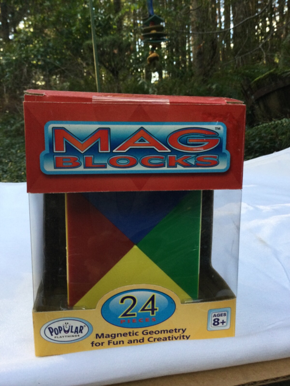 Popular Playthings® Mag-Blocks® 24-Piece Set Puzzle/Game