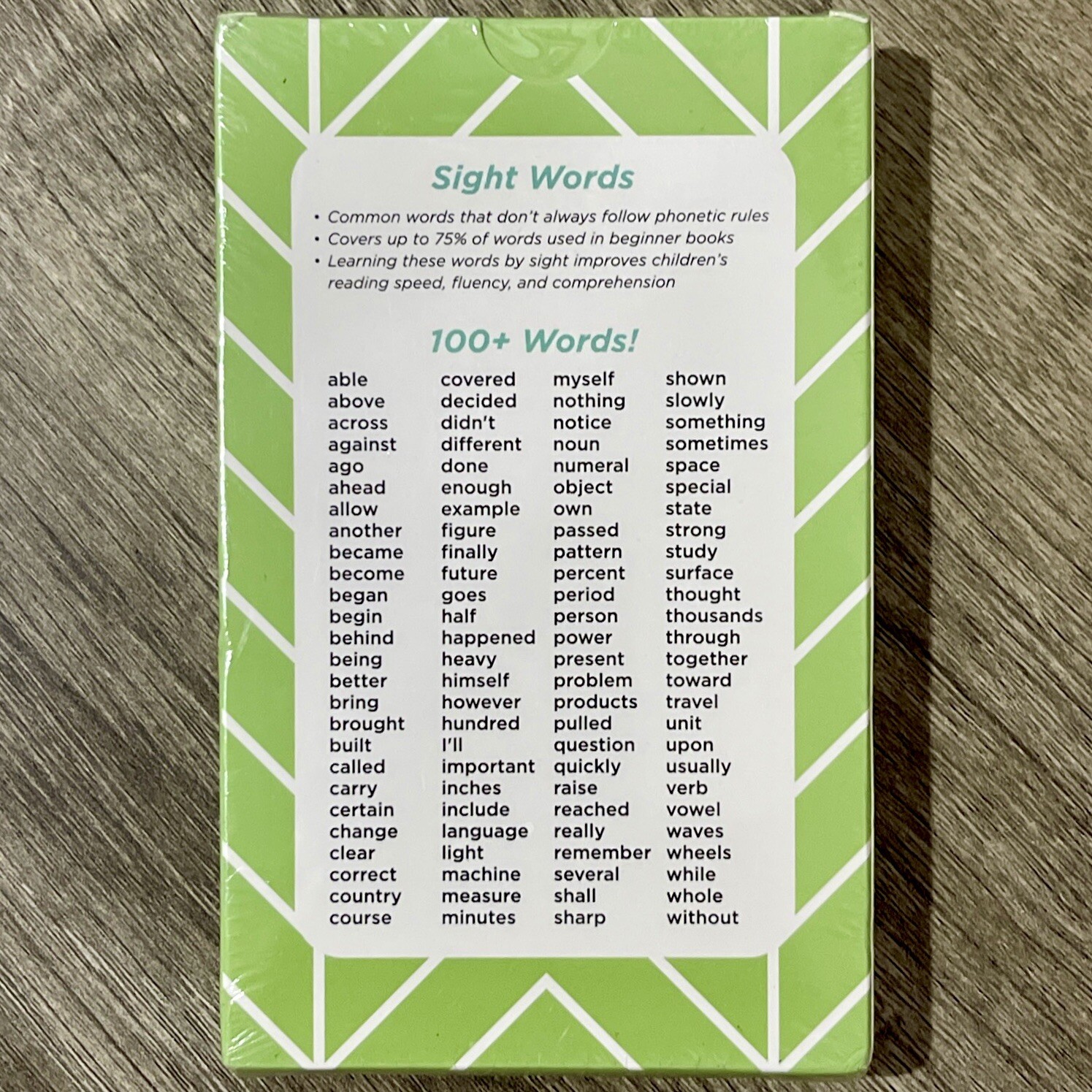 Think Tank Scholar 100+ 3rd Grade Sight Words FlashCards Kids Homeschool NEW