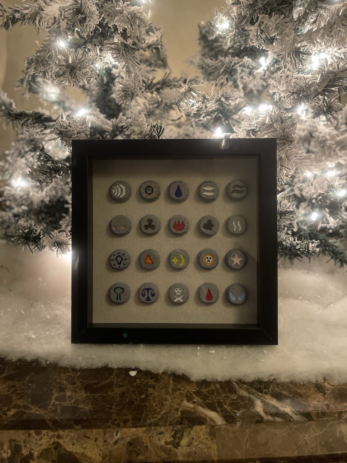 OSRS Frames Rune Set Birthday Christmas Gift For Fan