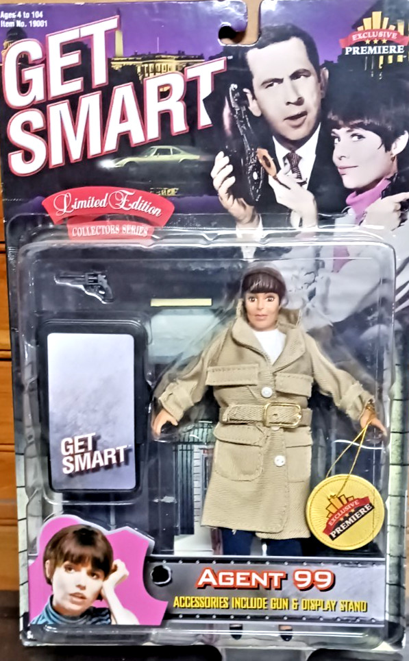 VTG GET SMART AGENT 99 LIMITED EDITION 1998 ACTION FIGURE SEALED NIB
