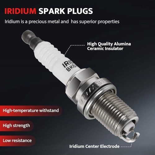 Ignition Coil Pack and Spark Plugs Kit fit for L4 2.4 2.4L 2013 2014 2015 2016