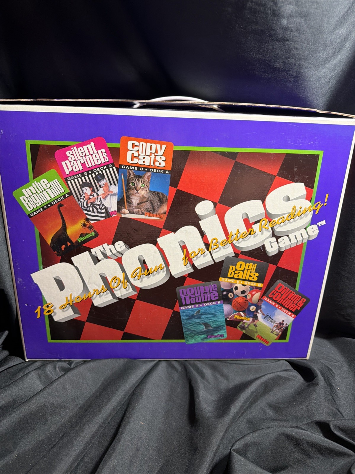 The Phonics Game A Better Way of Learning (Vintage, 1998) C.I.B / Pre-Owned