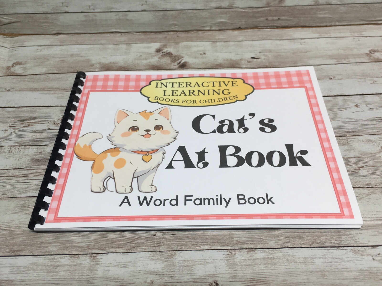 Interactive Learning Books for Children – Cat’s At Book