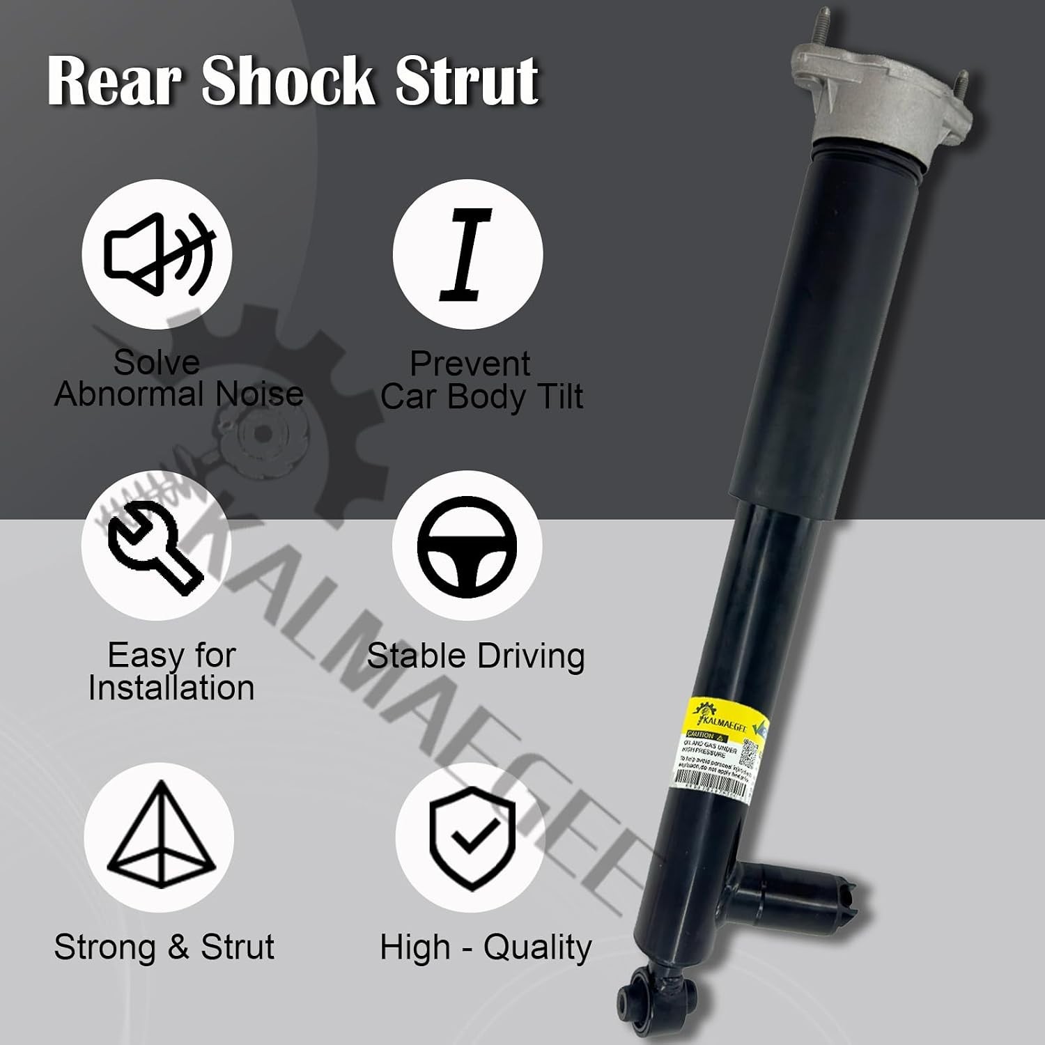 Rear Shock Absorber Assembly W/Sensor Compatible With Mercedes E-Class W212 X…