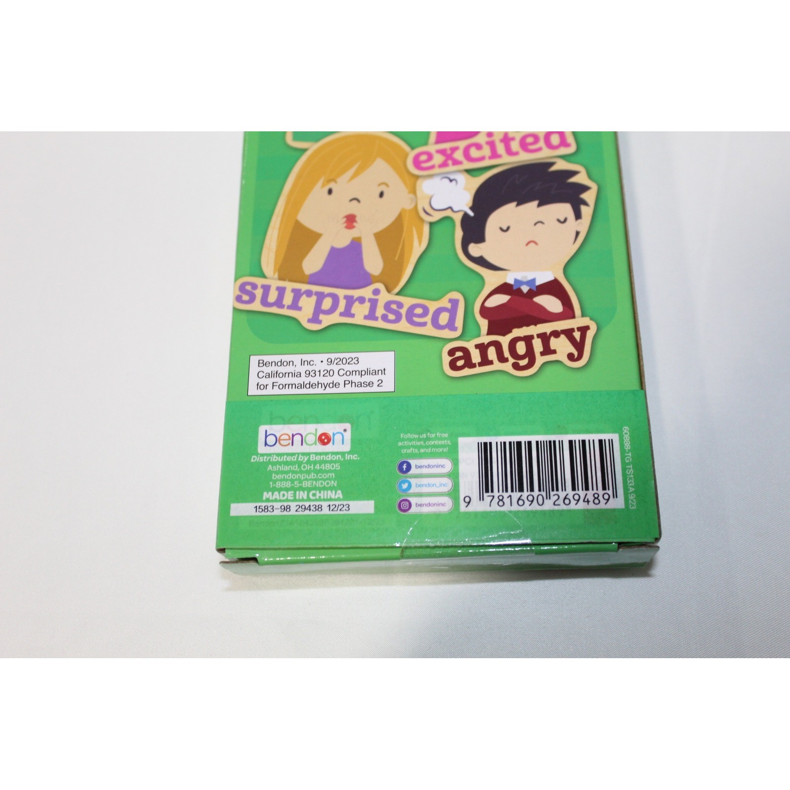 Bendon MagnaFun My Feelings Wooden Magnetic Pieces 15 Pack Kids Educational Toy