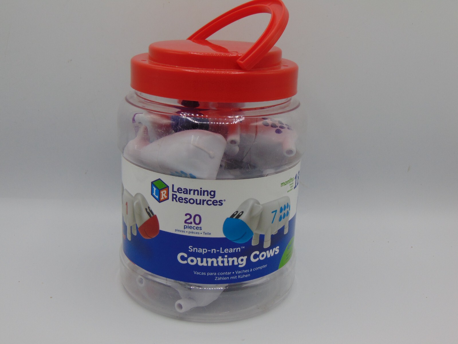 Learning Resources Learning Essentials – Snap-n-Learn Counting Cows Lot of 10
